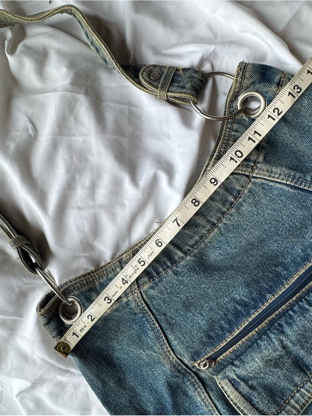 Y2K Jean Shoulder Purse